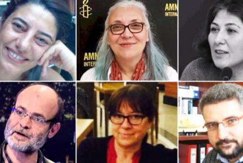 Арестованные  в Стамбуле известные правозащитники освобождены