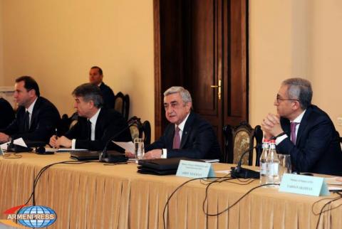 Maintenance of nuclear energy remains strategic direction for Armenia – President Sargsyan