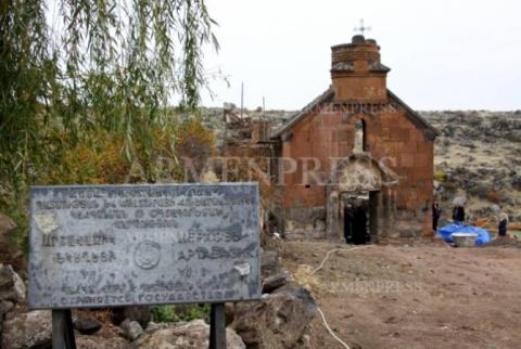 Բյուրականի Արտավազիկ եկեղեցում առաջին անգամ նորոգման աշխատանքներ են իրականացվում