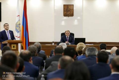 Երևանի ավագանին hաստատել է Երևանի զարգացման 2018-2022 թվականների ծրագիրը