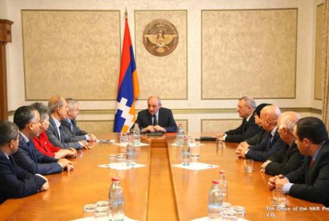 President of Artsakh holds consultation with participation of leadership of parliamentary standing committees