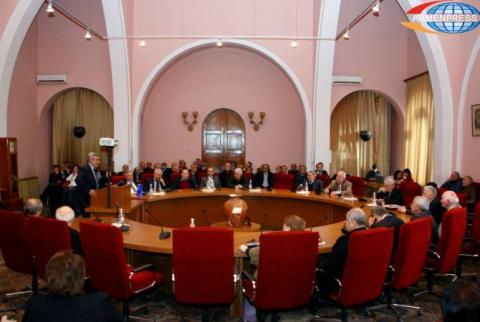 Հայկական հանրագիտարանի գլխավոր խմբագրի ծննդյան  70-ամյակը նշվեց գեղեցիկ ցերեկույթով