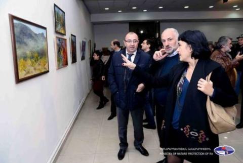 Հայաստանի նկարիչների միությունում բացվել  է «Խոսրովի անտառ. ահազանգ և վերածնունդ» խորագրով ցուցահանդեսը