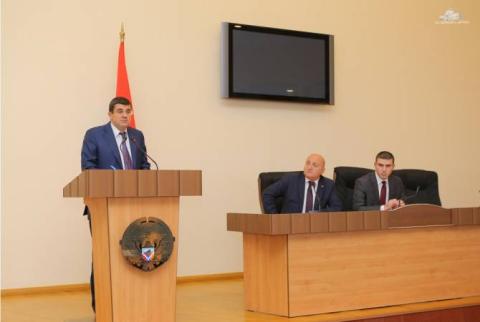 Արցախի խորհրդարանին է ներկայացվել 2018թ. պետական բյուջեի նախագիծը