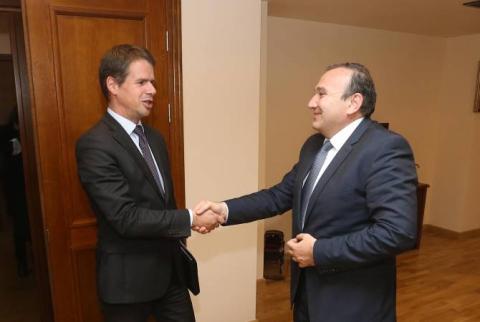 Լևոն Մկրտչյանն ընդունել է Հայաստանում  Ֆրանսիայի նորանշանակ դեսպանին