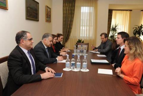 Դավիթ Հարությունյանն ընդունել է Հայաստանում Ֆրանսիայի նորանշանակ դեսպանին