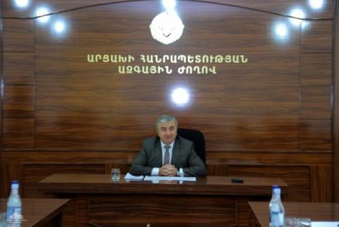 Արցախի ԱԺ նախագահն աշխատանքային խորհրդակցություն է հրավիրել