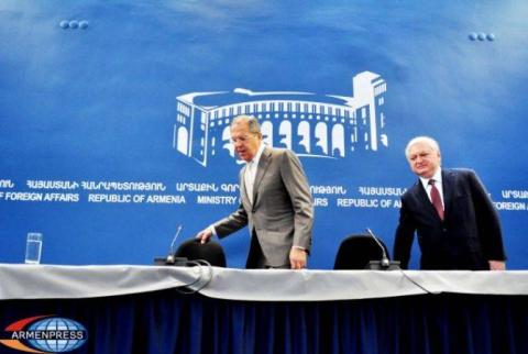Armenian, Russian FMs hold joint press conference in Yerevan - LIVE