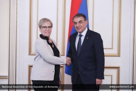 Արա Բաբլոյանն ընդունել է ԵԱՀԿ ԺՀՄԻԳ-ի տնօրենին