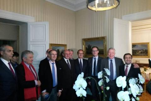 President of Artsakh meets with members of France-Artsakh friendship circle