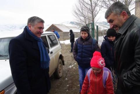 Շիրակի մարզպետն աշխատանքային այցեր է կատարում համայնքներ