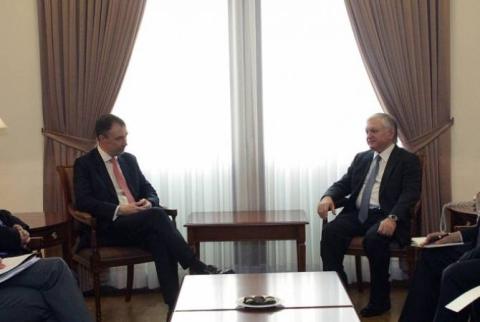 Նալբանդյանն ընդունել է Հարավային Կովկասում և Վրաստանի ճգնաժամի հարցերով ԵՄ նորանշանակ հատուկ ներկայացուցչին
