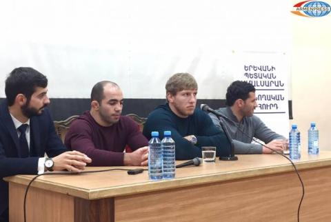 Արսեն Ջուլֆալակյանը, Արթուր Ալեքսանյանը և Մաքսիմ Մանուկյանը հանդիպեցին ԵՊՀ ուսանողների հետ 