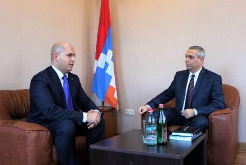 Artsakh Foreign Minister received Chairman of the Standing Committee on Foreign Relations of the National Assembly of Armenia