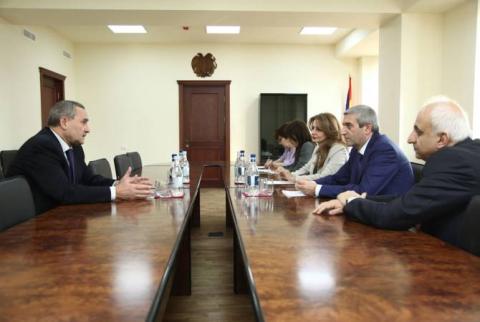 Վահան Մարտիրոսյանն ընդունել է ԿՏՀ գործադիր կոմիտեի գլխավոր տնօրենին