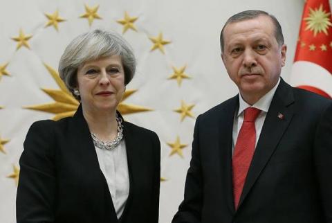 Turkey’s Erdogan, UK Prime Minister discuss situation over Jerusalem