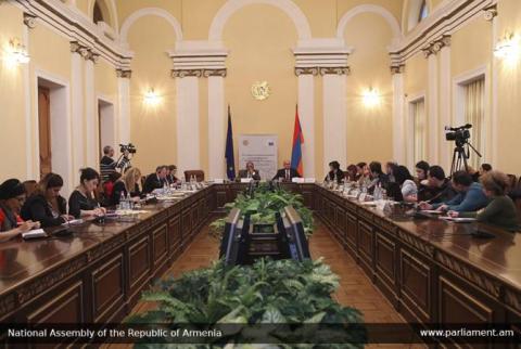 Состоялась пресс-конференция сопредседателей Комиссии парламентского сотрудничества ЕС – Армения