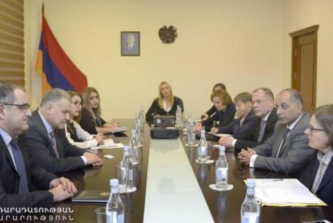 Արդարադատության նախարարն ընդունել է ԵՄ-Հայաստան խորհրդարանական համագործակցության հանձնաժողովի եվրոպացի գործընկերներին