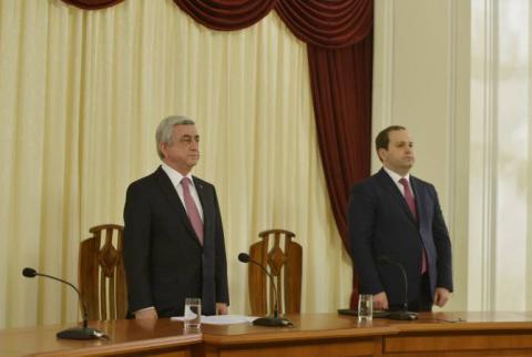 ՀՀ Նախագահը մասնակցել է Ազգային անվտանգության մարմինների աշխատողի օրվան նվիրված հանդիսավոր նիստին