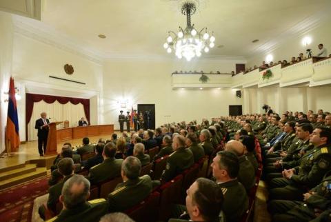 ՀՀ Նախագահը կարևորել է սահմանների պահպանության գործում Ազգային անվտանգության մարմինների կատարած աշխատանքը
