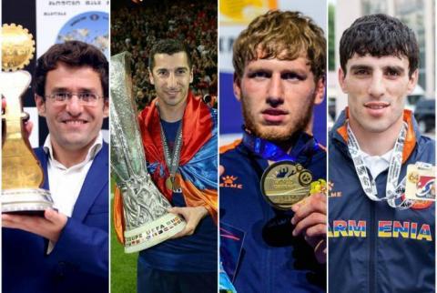 10 best sportsmen of Armenia known  