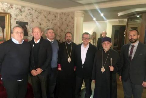 Patriarchate delegation extends condolences to Turkey ex PM 