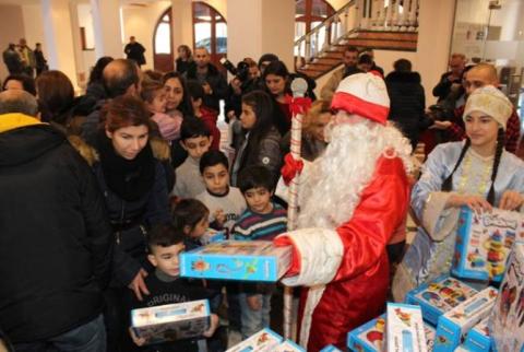 ՀՀ սփյուռքի նախարարը սիրիահայ երեխաներին 2018թ-ին երազանքների իրականացում և խաղաղություն է մաղթել