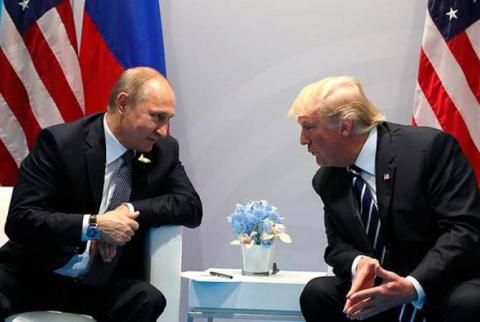 Президент России Владимир Путин направил поздравительное послание президенту США Дональду Трампу