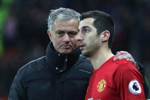 Mourinho on not including Mkhitaryan for Stoke City match