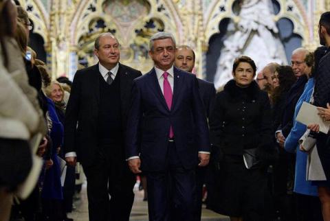 سفير أرمينيا لدى المملكة المتحدة أرمين سركيسيان هو مرشح الحزب الجمهوري الأرميني لمنصب رئيس الجمهورية الرابع لأرمينيا