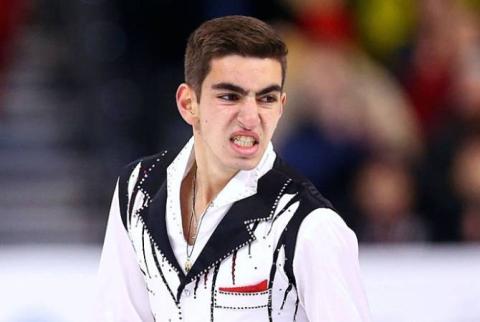 Armenia’s Slavik Hayrapetyan captures 15th place at European Figure Skating Championships