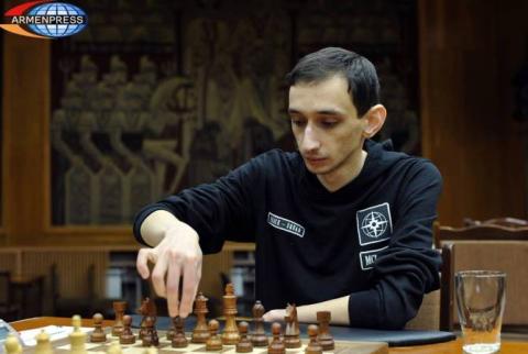 Роберт Ованнисян доволен своим результатом в первенстве Армении по шахматам