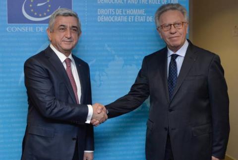 President Serzh Sargsyan’s visit to France completed