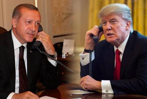 Erdogan, Trump discuss military operations in Syria’s Afrin over phone