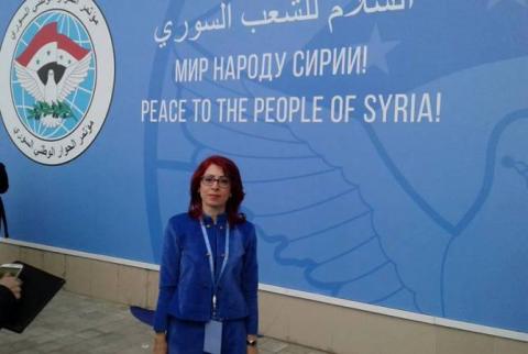 Депутат сирийского парламента Нора Арисян включена в состав Конституционной комиссии