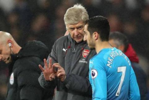 Arsene Wenger praises Mkhitaryan as top quality player, professional 