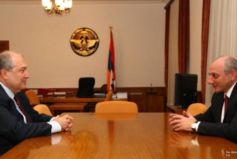 Արմեն Սարգսյանի այցն արտացոլում է Արցախի կարեւոր տեղն ու դերը հայոց պետականության համար եւ հայ ժողովրդի կյանքում. Բակո Սահակյան