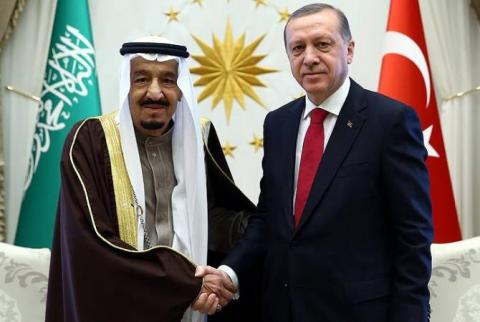 Erdogan, Saudia Arabia’s King hold phone conversation 