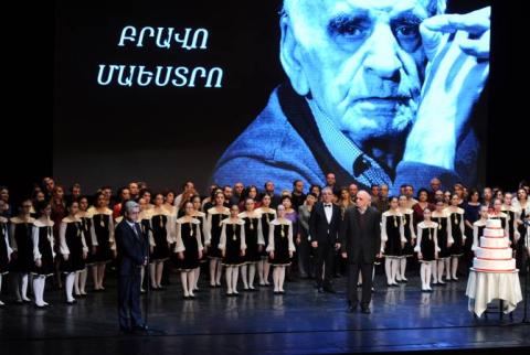 Ժամանակն իմ դեմ է, իմ կինոն` ժամանակի. Արտավազդ Փելեշյանի 80-ամյա հոբելյանը նշվեց մեծ շուքով