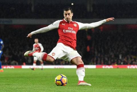 “Arsenal” names Henrikh Mkhitaryan February player of the month