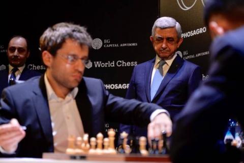 ‘If Aronian succeeds at Candidates Tournament, he’ll definitely win world title’, says President Sargsyan