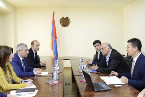 China State Construction Engineering interested in Armenian road construction projects