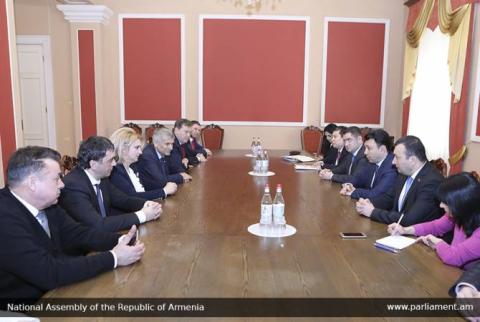Շարմազանովն ընդունել է ԱՊՀ ՄԽՎ մշտական հանձնաժողովի անդամներին