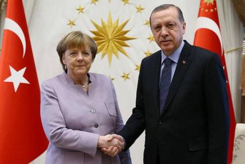 Erdogan, Merkel hold phone conversation 