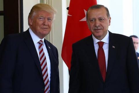 Состоялся телефонный разговор Трампа и Эрдогана
