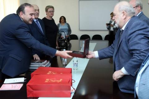 Նախարար Մկրտչյանն ընդունել է Մոսկվայի կինեմատոգրաֆիայի համառուսական պետական ինստիտուտի պատվիրակությանը