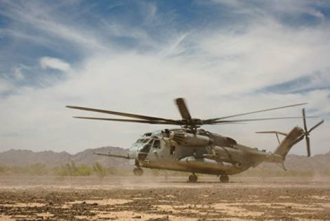 4 crew ‘presumed dead’ after largest US helicopter CH-53E crashes in California