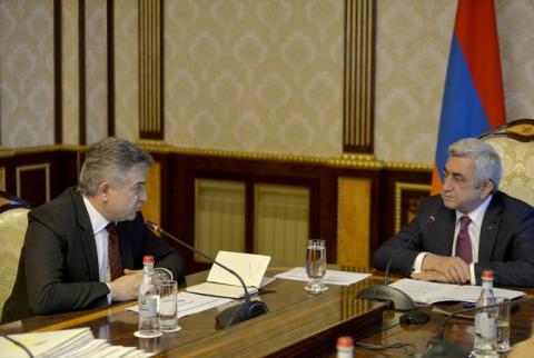 GALLUP poll: Serzh Sargsyan and Karen Karapetyan leading candidates for post of prime minister