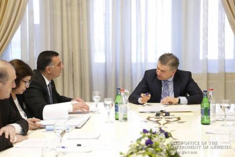 У премьер-министра Армении Карена Карапетяна обсуждался процесс реформ и программ в сфере социальной защиты 