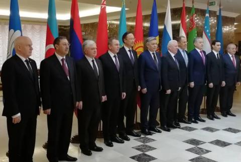 Հայաստանի արտգործնախարարը մասնակցեց ԱՊՀ ԱԳ նախարարների խորհրդի նիստին